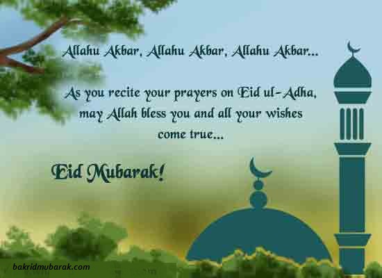 Bakra Eid ul Adha mubarak Whatsapp Status & Messages