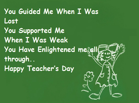 Happy Teachers Day Whatsapp status & messages