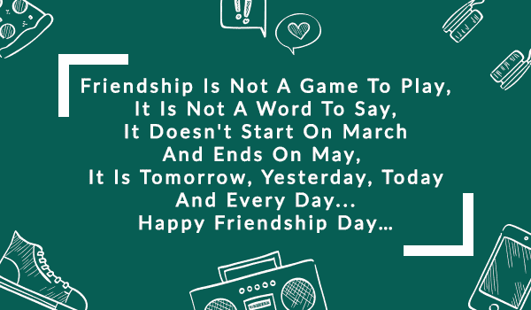 Friendship Day WhatsApp Messages